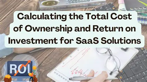 Calculating the Total Cost of Ownership