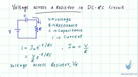 Calculating the Voltage Across the Resistor