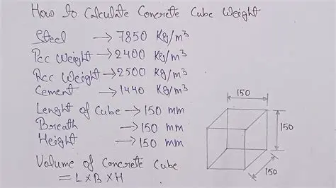 Calculating the Weight of the Granite Cube