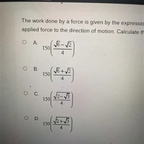 Calculating Work Done by a Motor