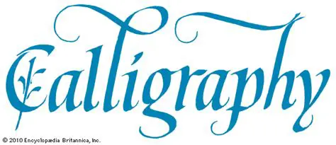 Calligraphy is a decorative and artistic form of handwriting