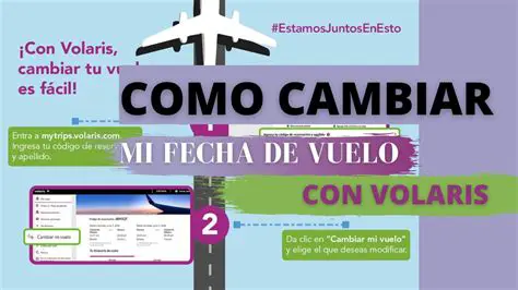 Cambiar de fecha o hora de vuelo