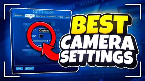 Camera Settings Management