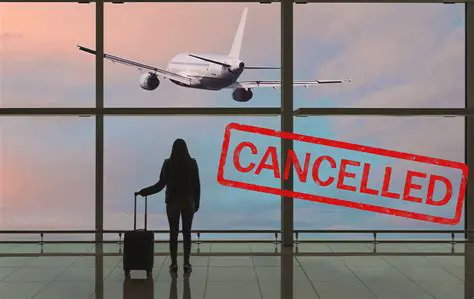 Cancel or modify the flight