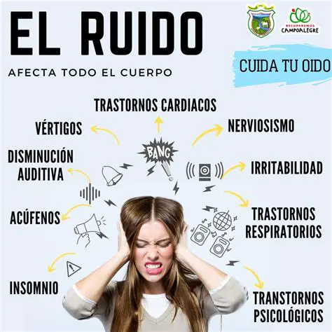 Causas del ruido que retumba sobre la cabeza