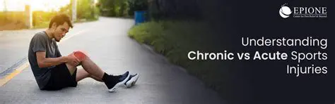 Causes of Chronic Sports Injuries
