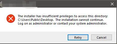 Causes of Insufficient Privileges Error