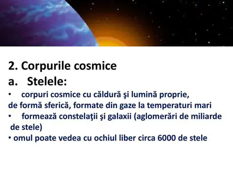 Cele Mai Interesante Trei Lucruri Despre Corpuri Cosmice