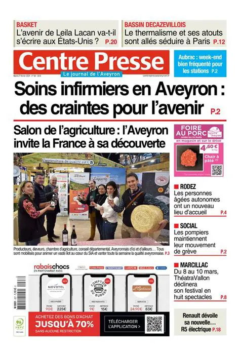 Centre Presse Aveyron : Votre Source d'Information Locale Essentielle