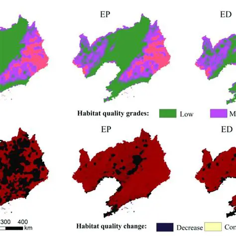 Changes in habitat quality