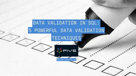 Character Limitation as a Data Validation Technique