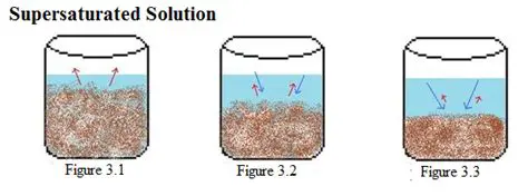 Characteristics of a Supersaturated Solution