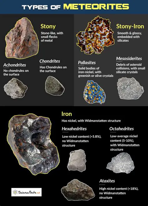 Characteristics of Metallic Meteorites