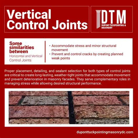Characteristics of Vertical Joints