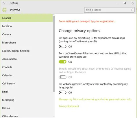 Check Application Settings