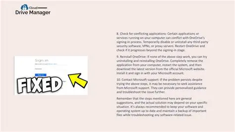 Check for conflicting applications