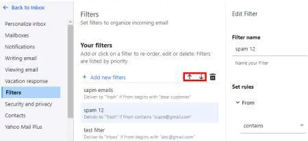 Check for Conflicting Filters