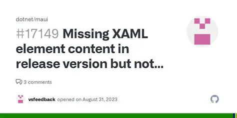 Check for missing Xaml file