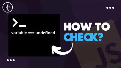Check for undefined variables