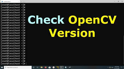 Check OpenCV configuration