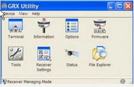 Check or Change GRX1 Receiver Settings