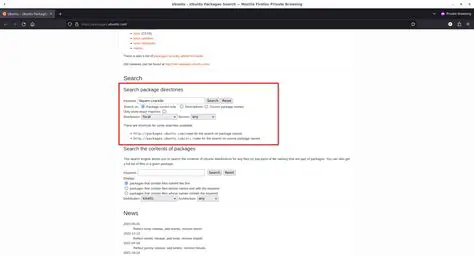 Check Package Availability