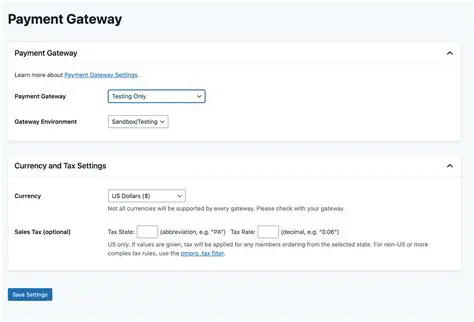 Check Payment Gateway Settings