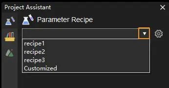 Check the recipe configuration