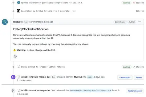 Check the Renovate GitHub repository for updates