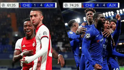 Chelsea vs Ajax: A Deep Dive into Their Memorable Encounters and Tactical Showdowns