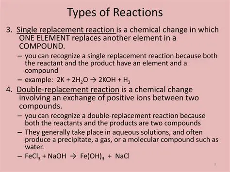 Chemical reactions involving a single reactant