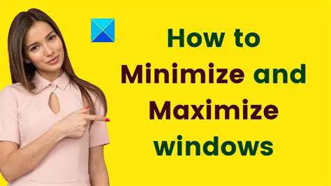 Choose which windows to minimize