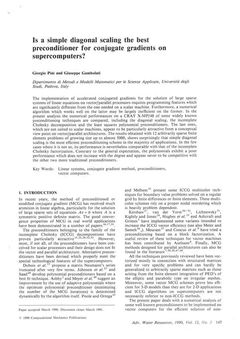 Choosing the best preconditioner