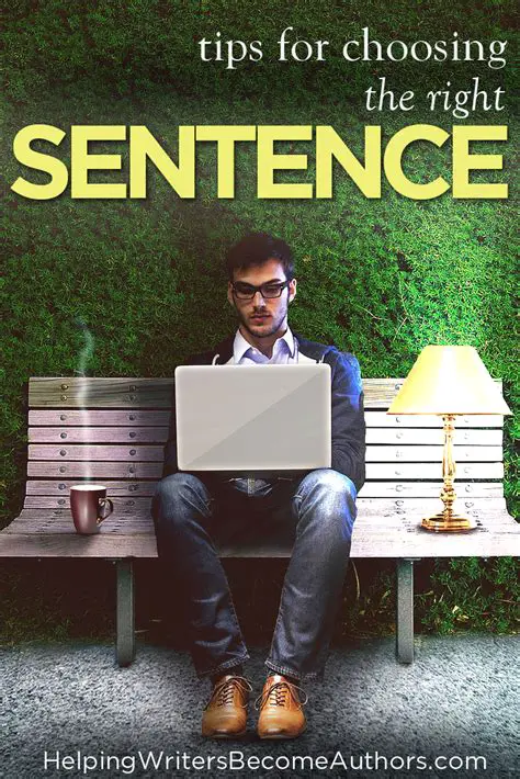 Choosing the Right Sentence