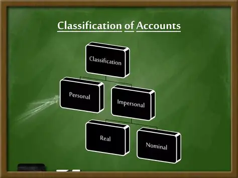 Classification of Accounts