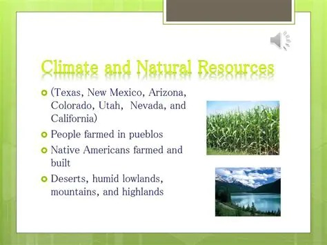 Climate and Natural Resources