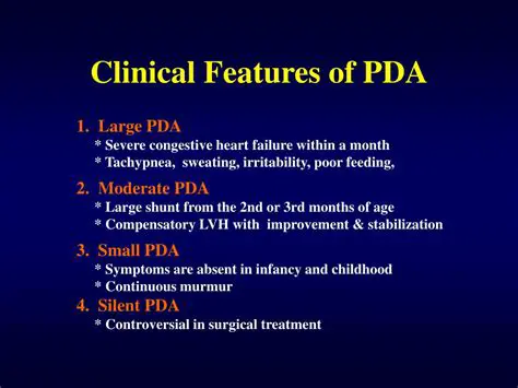 Clinical Presentation of PDA