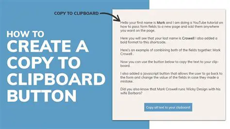 Clipboard Copy Notification Option