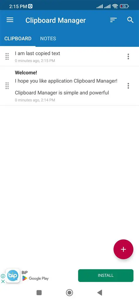 Clipboard Management Functions