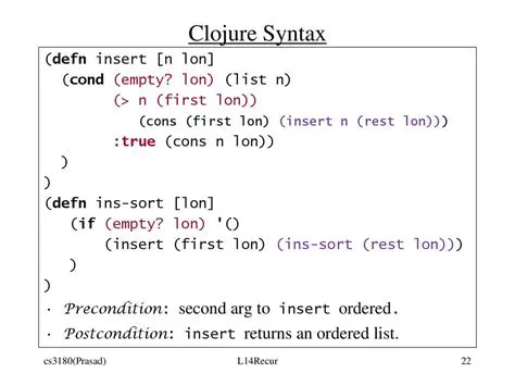 Clojure Docs Suggest Valid Syntax
