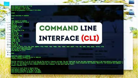 Command Line Interface Element