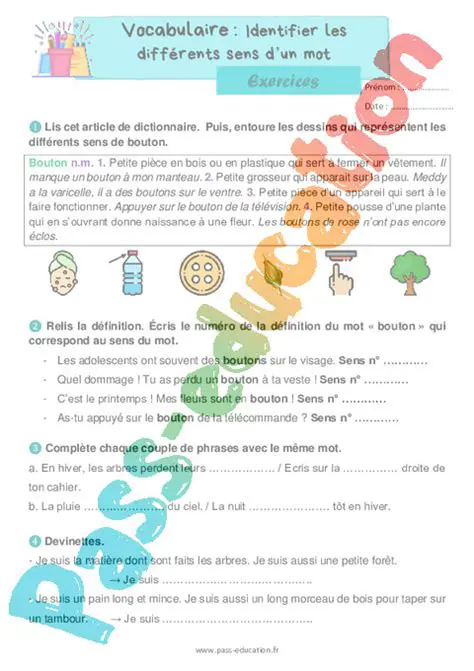 Comment jouer avec le sens des mots