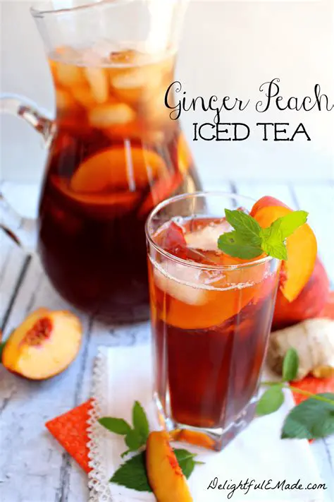 Common Ingredients of Peach Ginger Tea