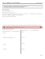 Common Mistakes in Function Notation