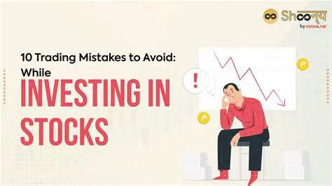 Common Mistakes to Avoid When Investing in the Stock Market