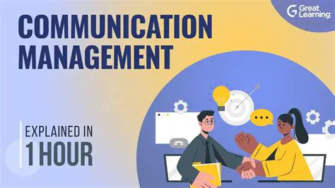 Communicating with management