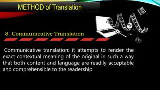communicative translation method