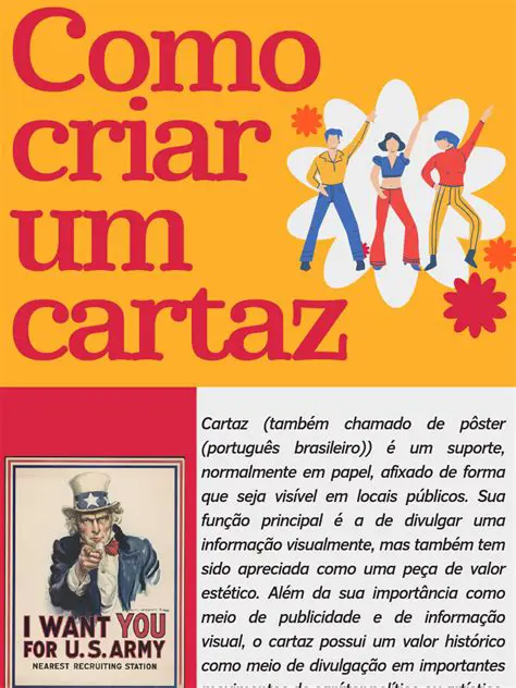 Como Criar um Cartaz Eficaz