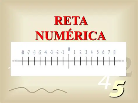 Como funciona a reta numerica