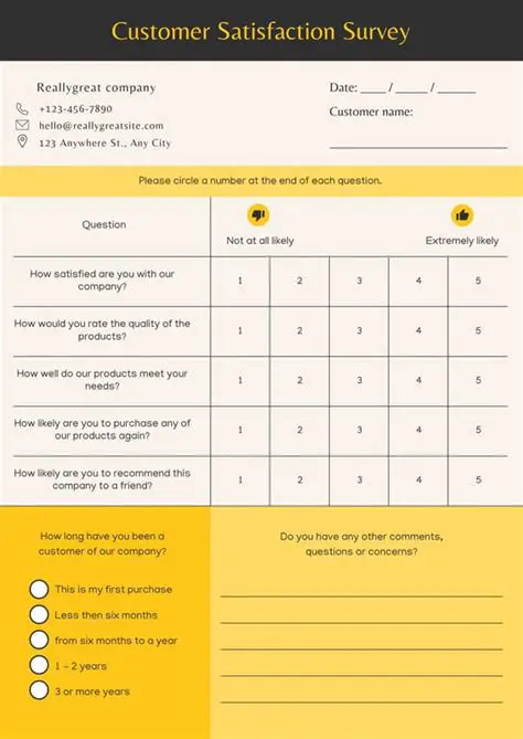 Companies should conduct regular customer satisfaction surveys